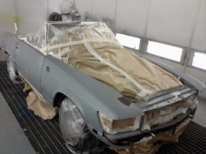 refinishparn, cars, painting, spray painter, basfrefinish, coches, mercedes