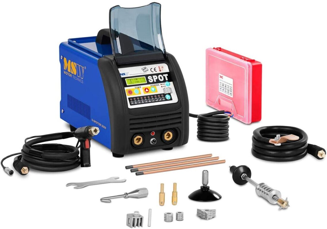 Maquina multifuncion chapista - Spotter desabollador, carroceria, reparar coches, taller, chapistas, spotter, maquina multifunccion