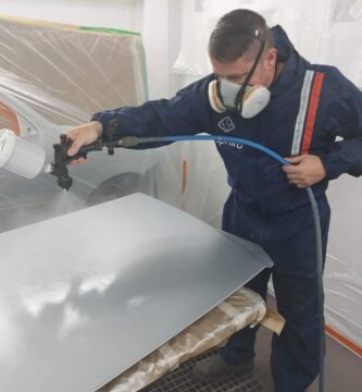 Aplicación de pintura