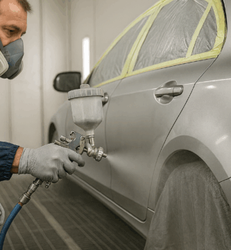 Cómo pintar y difuminar 2–3 paneles adyacentes con acabado metálico o perlado