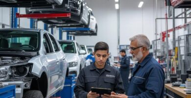 Optimización del flujo de trabajo en talleres de chapa y pintura