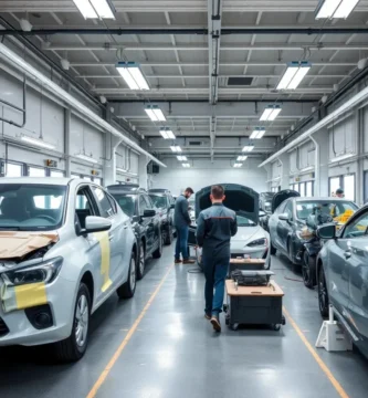 Herramientas, equipos y tecnología para un taller de chapa y pintura moderno