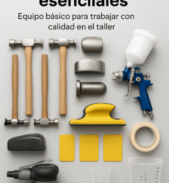 Guía rápida de chapa y pintura automotriz