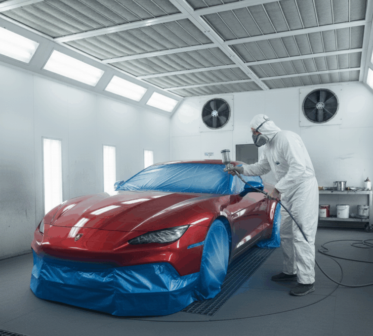 ¿Cuánto cuesta pintar un coche en 2025?